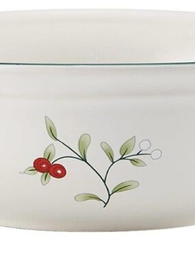 Winterberry Phaltzgraff (4) Bowls I will also Add two Ramkins or custard bowls